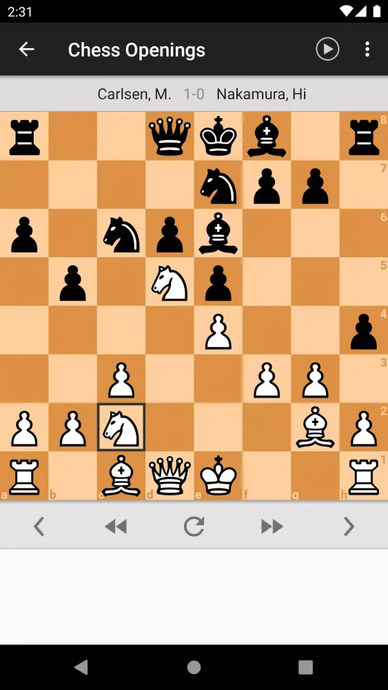 Chess Openings Pro سکرین شاٹس