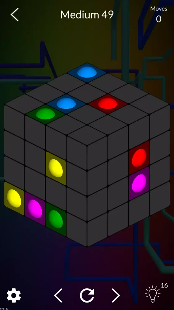 Zrzuty ekranu Cube Link: Connect the Dots