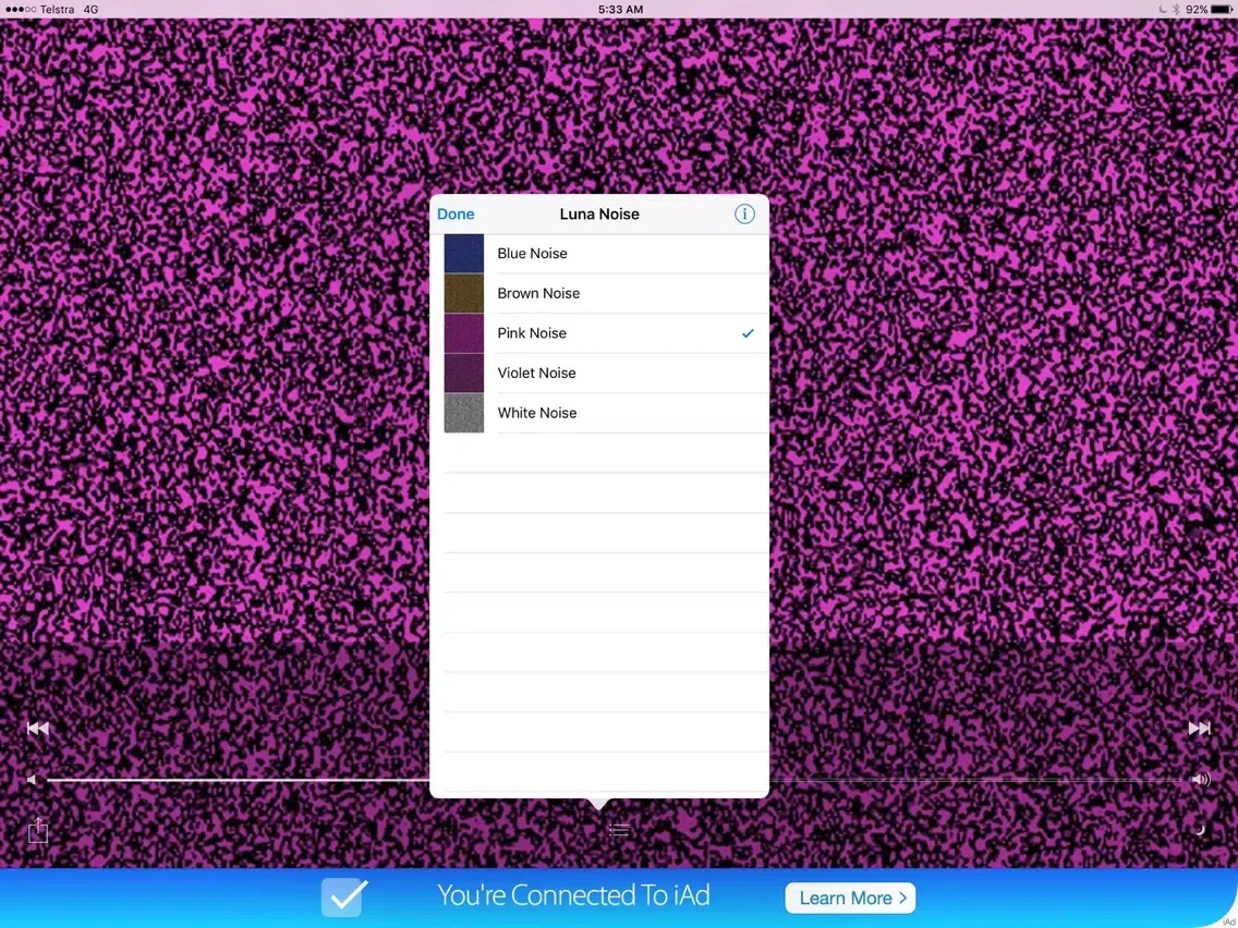 ภาพหน้าจอของ Sleepmaker White Noise 2 iPad