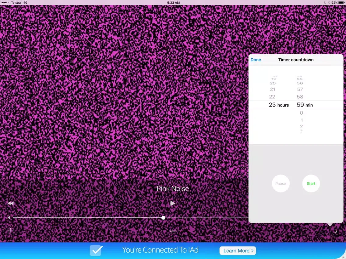 ภาพหน้าจอของ Sleepmaker White Noise 2 iPad