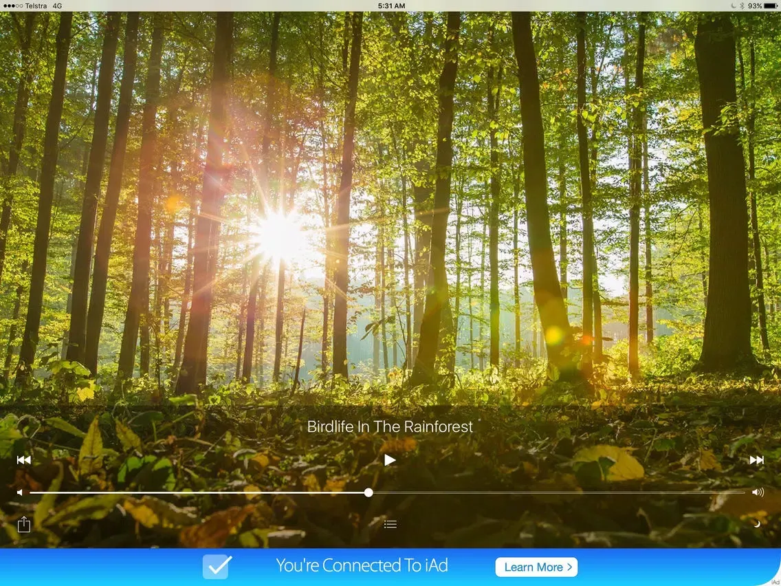 Sleepmaker Wildlife 2 iPad 应用截图