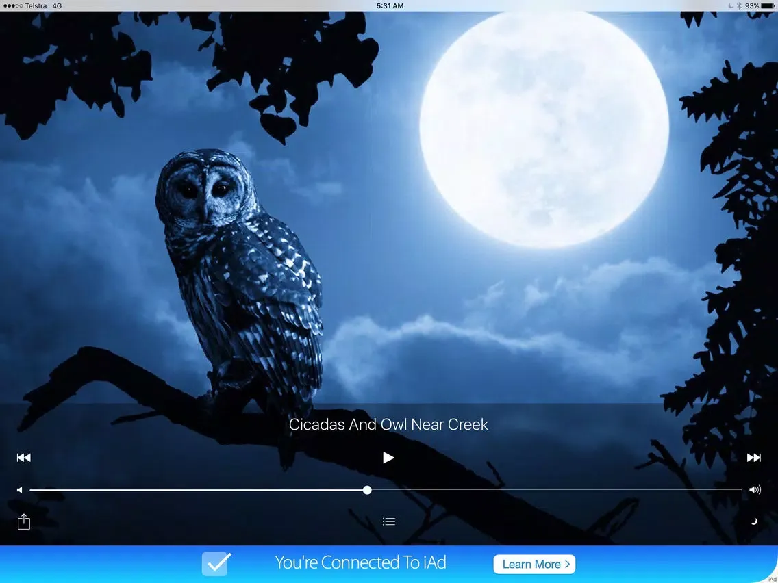 Sleepmaker Wildlife 2 iPad 应用截图