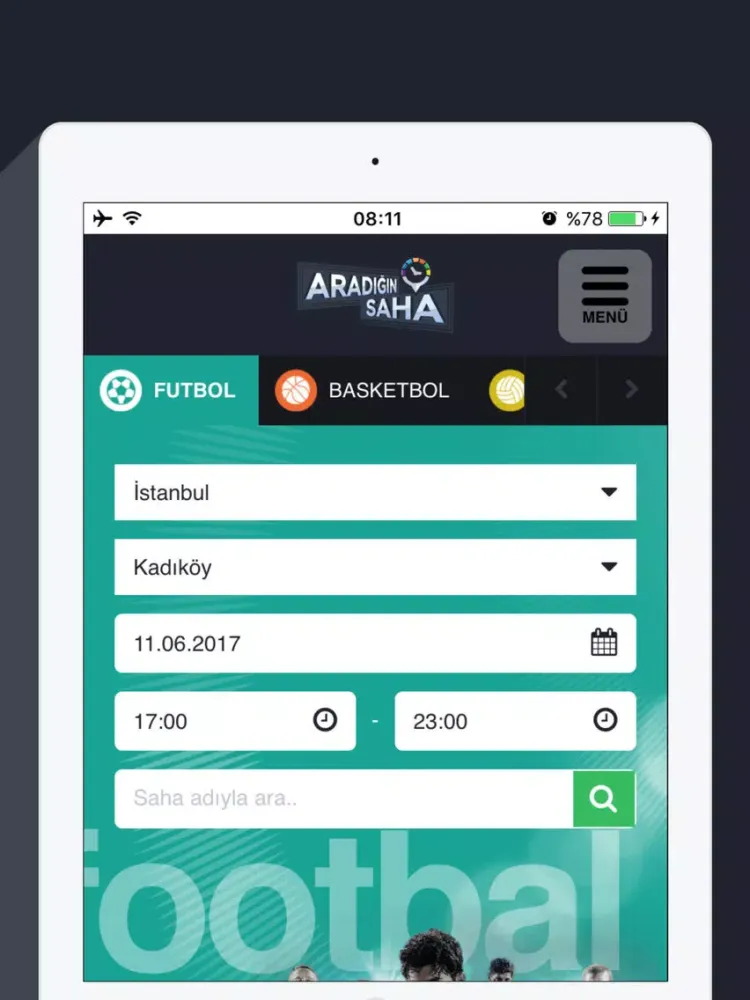 Aradığın Saha iPad  سکرین شاٹس