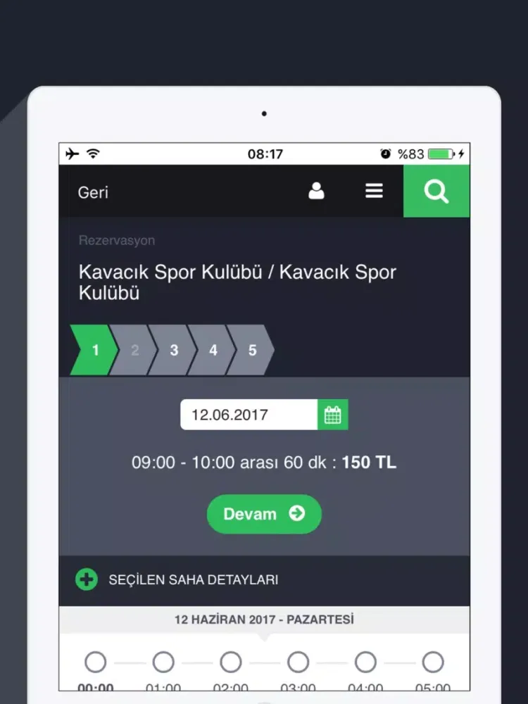 Aradığın Saha iPad  سکرین شاٹس