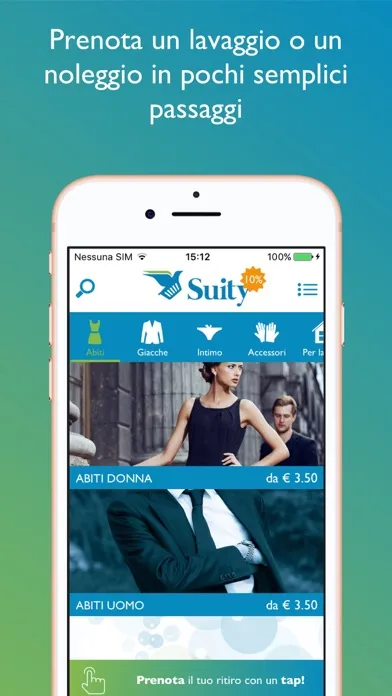 Suity | Lavanderia a Domicilio Screenshots