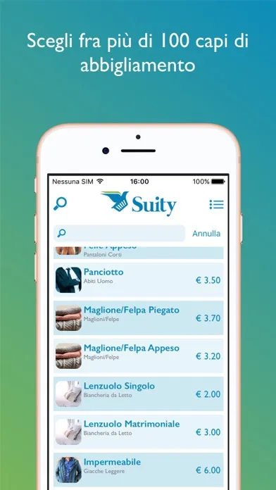 Suity | Lavanderia a Domicilio Screenshots