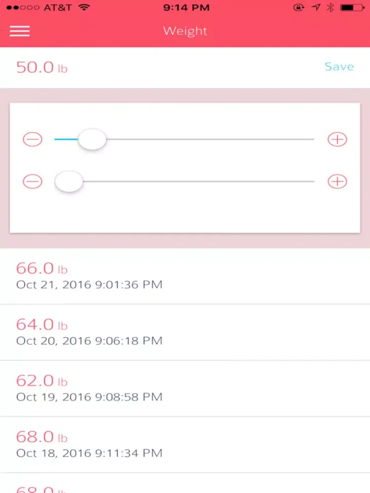 Bump Monitor iPad  स्क्रीनशॉट