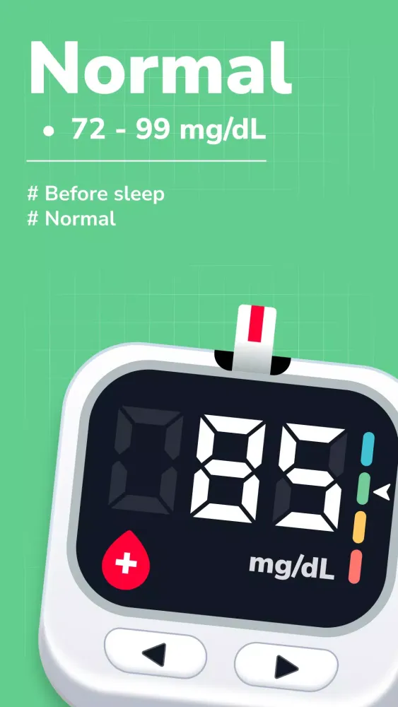Blood Sugar & Pressure Tracker 스크린샷