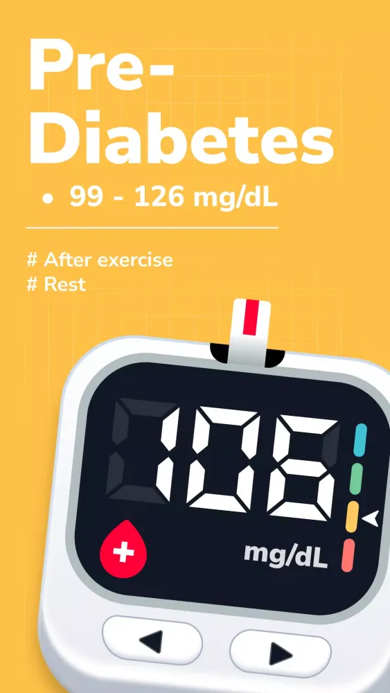 Blood Sugar & Pressure Tracker 스크린샷