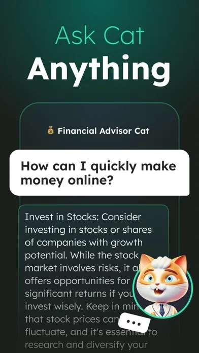 Tangkapan skrin AI Chatbot - Chat Cat