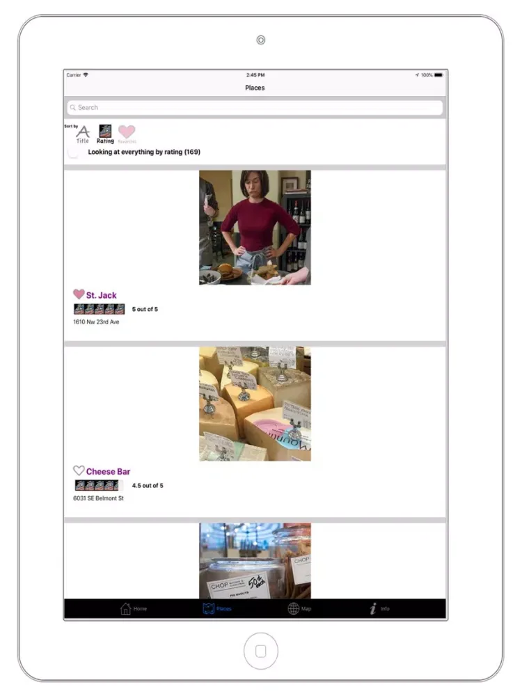 MagoGuide Portland Pro iPad  स्क्रीनशॉट