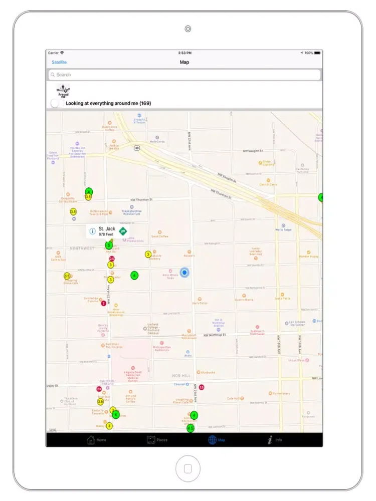 MagoGuide Portland Pro iPad  स्क्रीनशॉट
