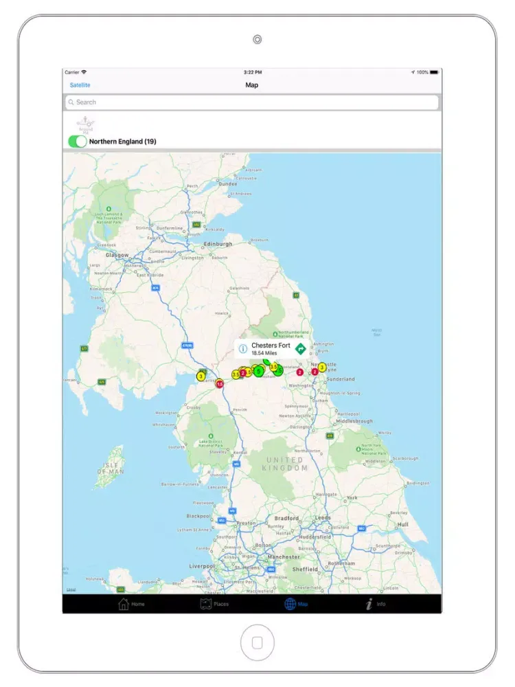 تصاویر MagoGuide UK Pro iPad 