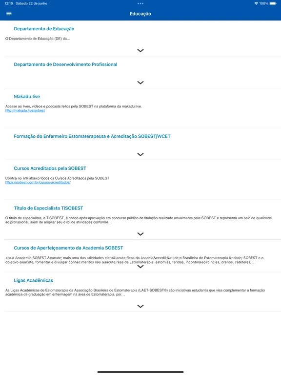 Zrzuty ekranu SOBEST iPad 