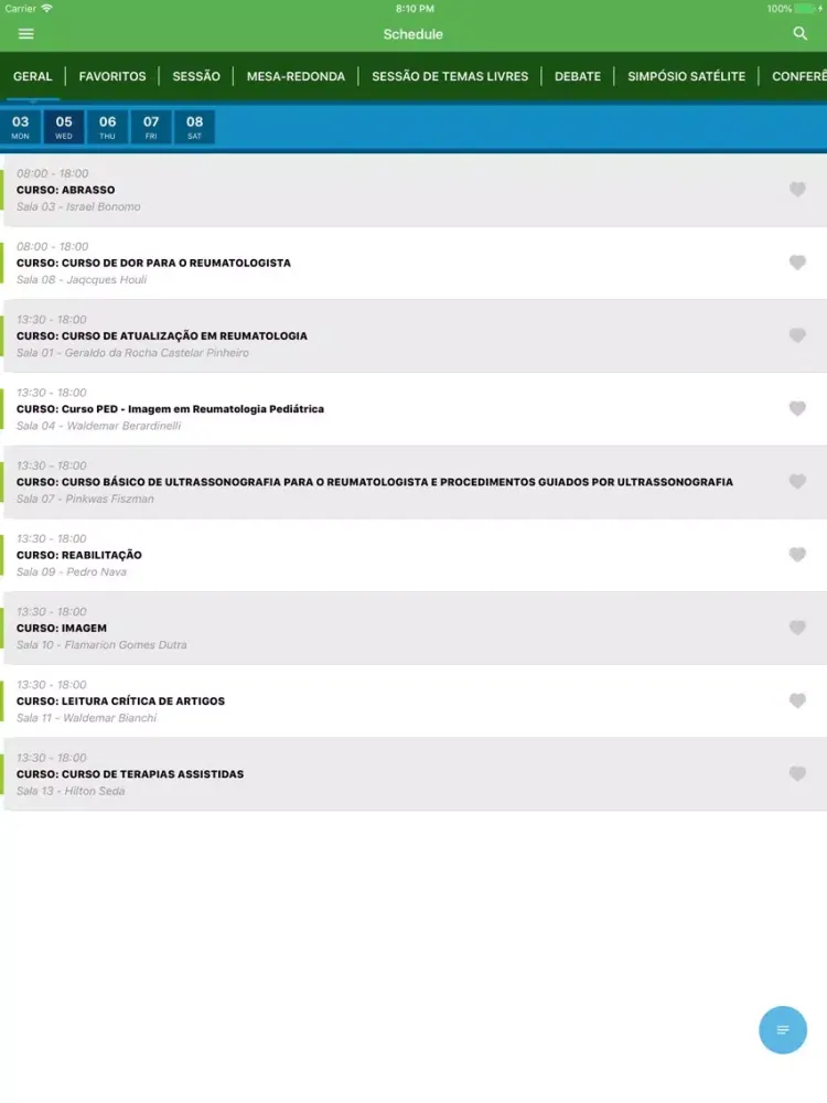 Ảnh chụp màn hình của SBR 2018 iPad 