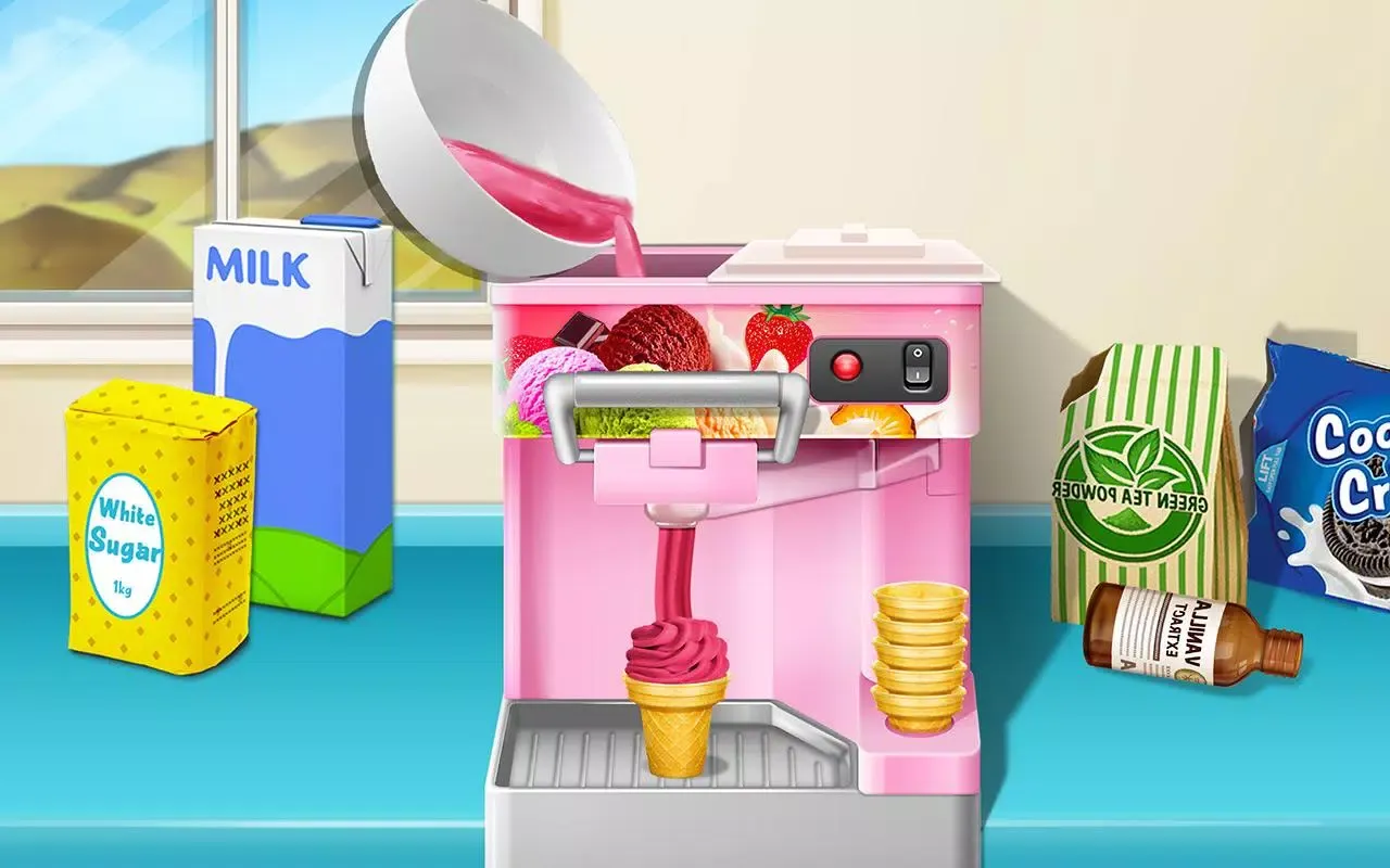 Frosty Ice Cream! Icy dessert Screenshots