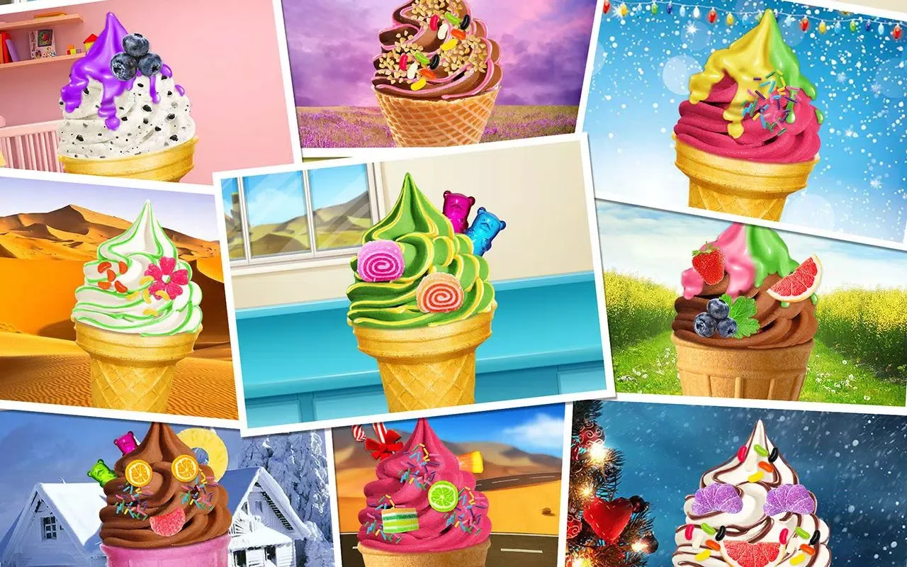 Frosty Ice Cream! Icy dessert Screenshots