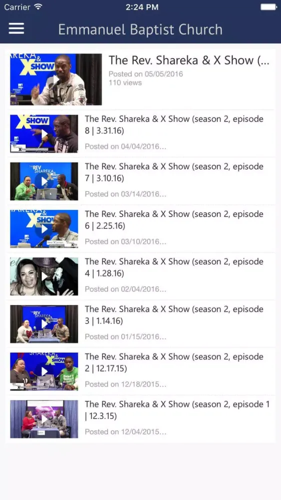 Emmanuel Baptist Church NYC سکرین شاٹس