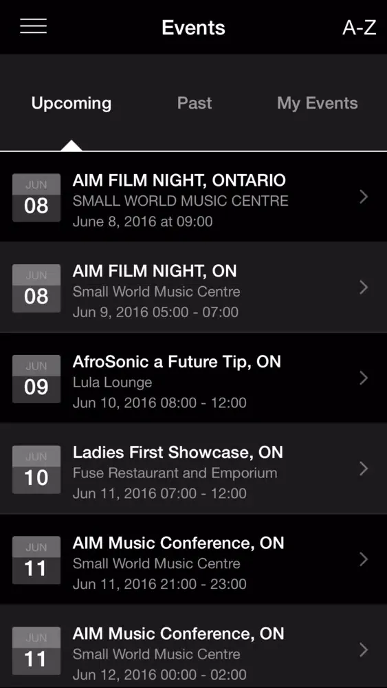 African Music Week應用截圖