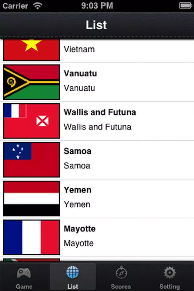 Capturas de pantalla de Flag Quiz Free - Flags of the World
