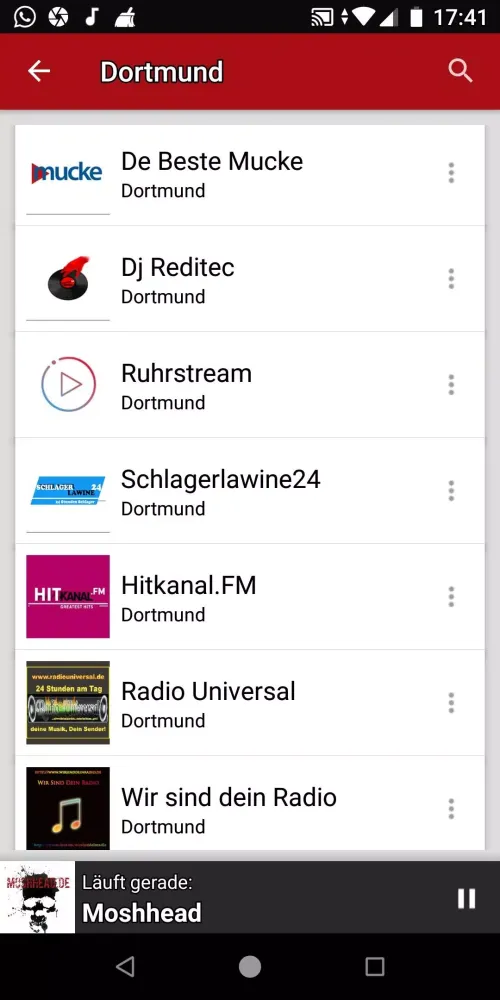 Radiosender aus Dortmund Screenshots