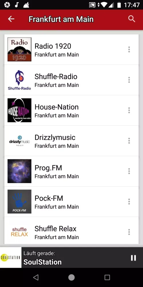 Radiosender Frankfurt am Main應用截圖