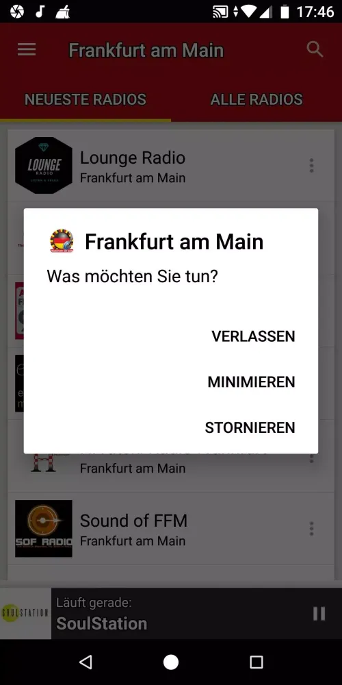 Radiosender Frankfurt am Main應用截圖