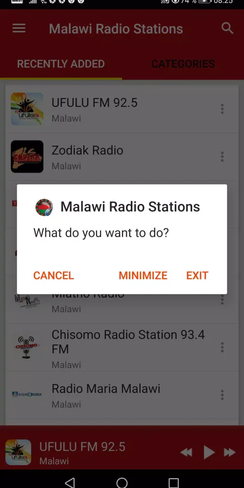 Malawi Radio Stations Screenshots