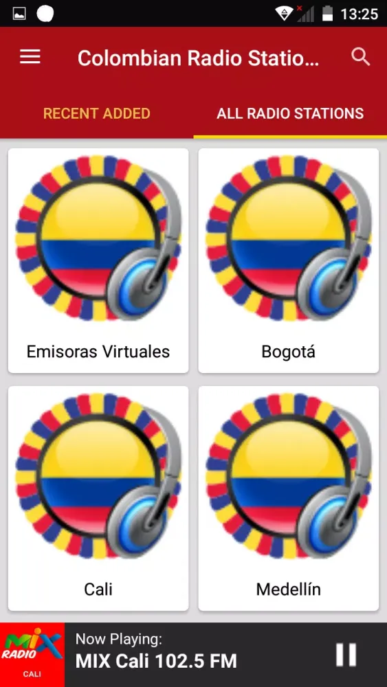 Colombia Radio Stations Screenshots