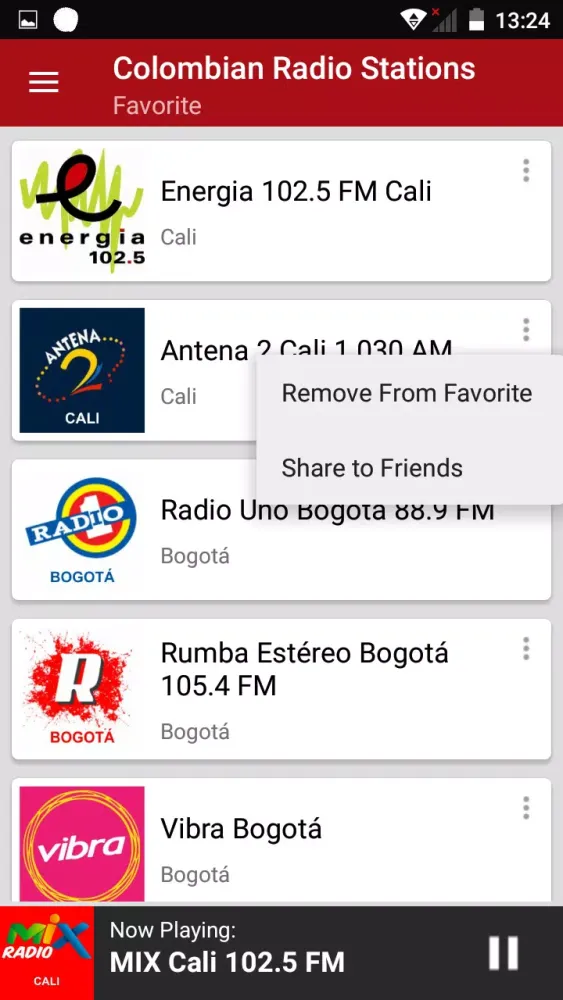 Colombia Radio Stations Screenshots