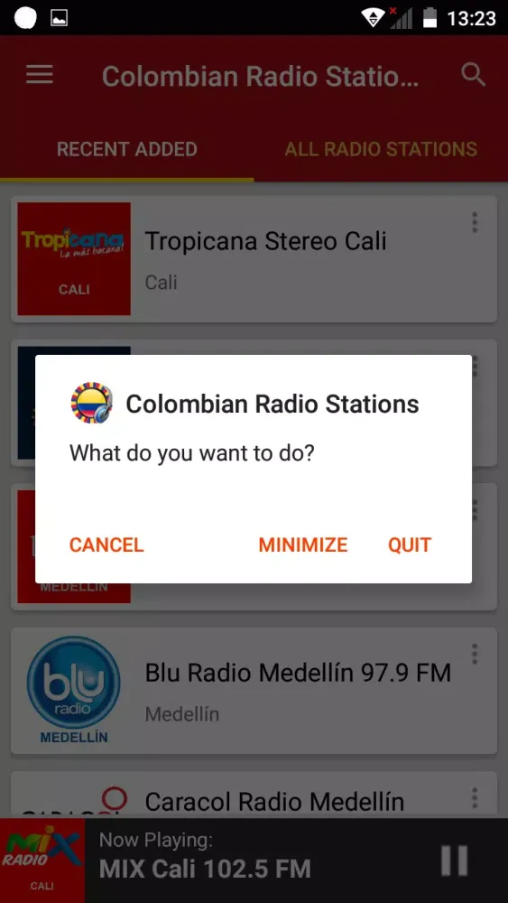 Colombia Radio Stations Screenshots