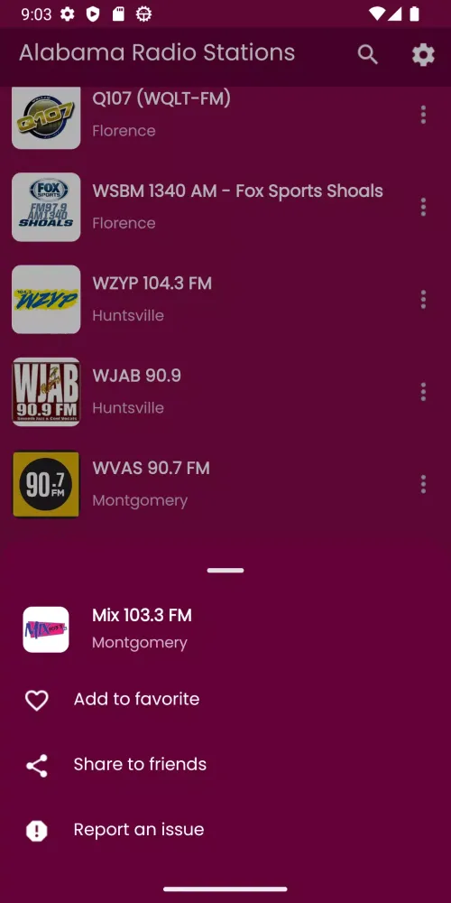 صور Alabama Radio Stations