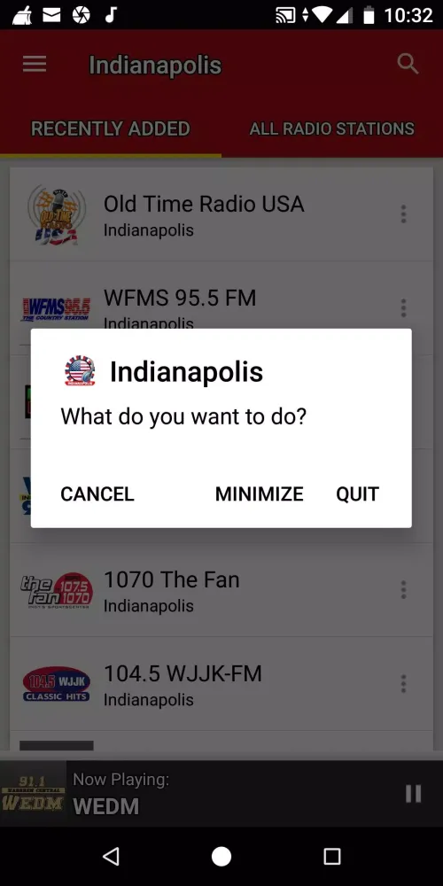 Indianapolis Radio Stations 스크린샷