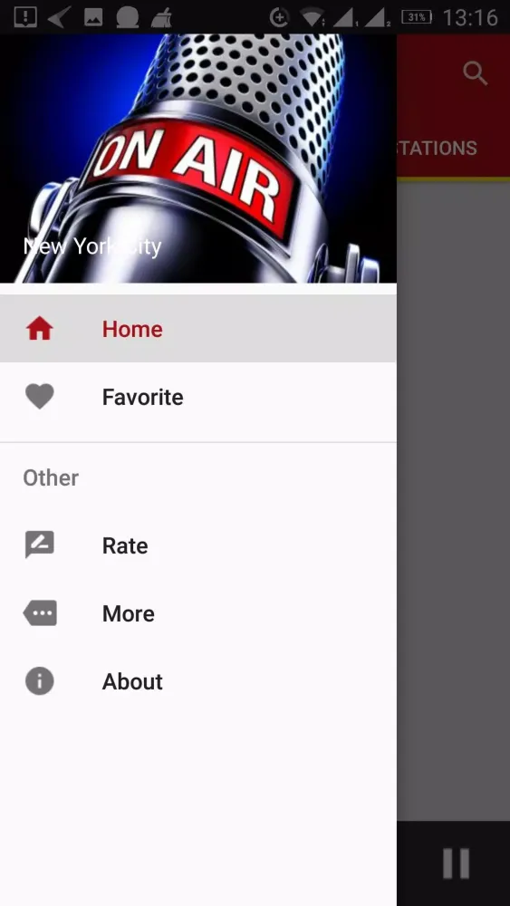 New York City Radio Stations应用截图