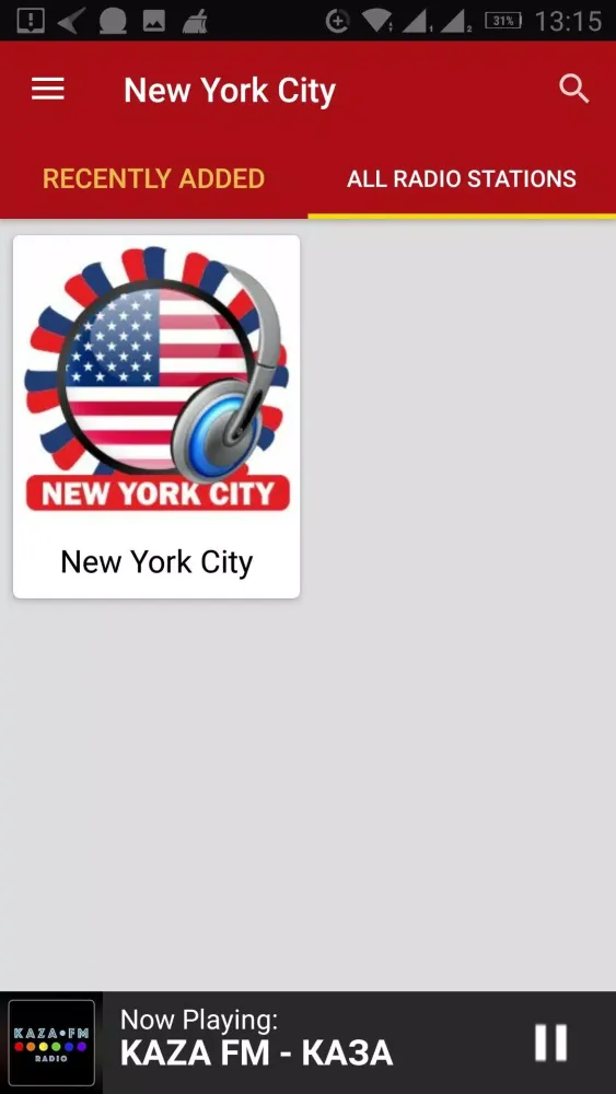 New York City Radio Stations应用截图