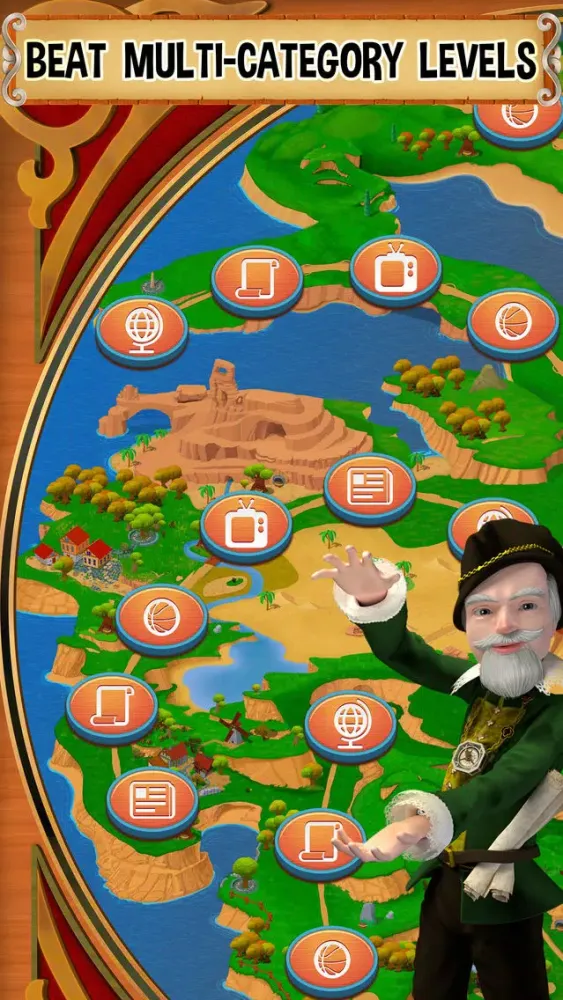 Map Mania - World geography trivia game where you can learn about countries, flags, and cities Ekran Görüntüleri