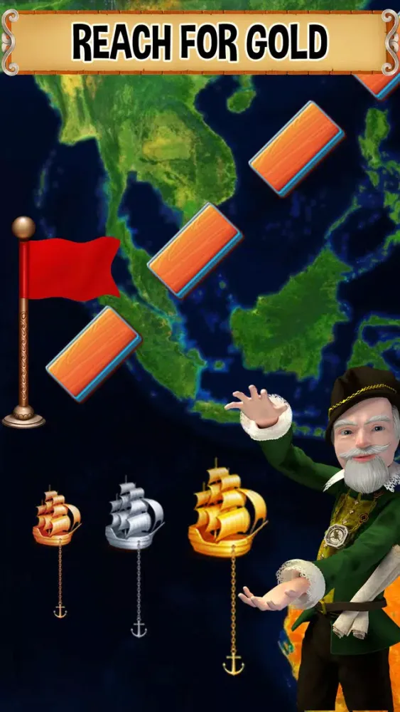 Map Mania - World geography trivia game where you can learn about countries, flags, and cities Ekran Görüntüleri