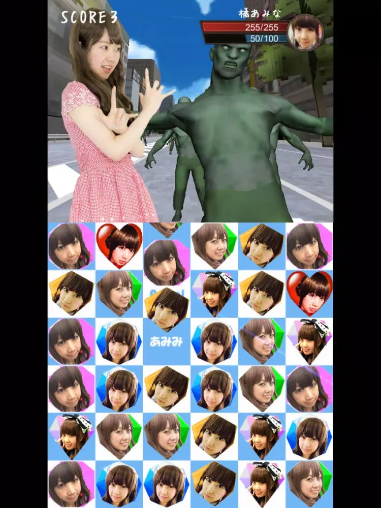 Captures d'écran de Amimi vs Puzzle vs Zombie vs Dragons iPad 
