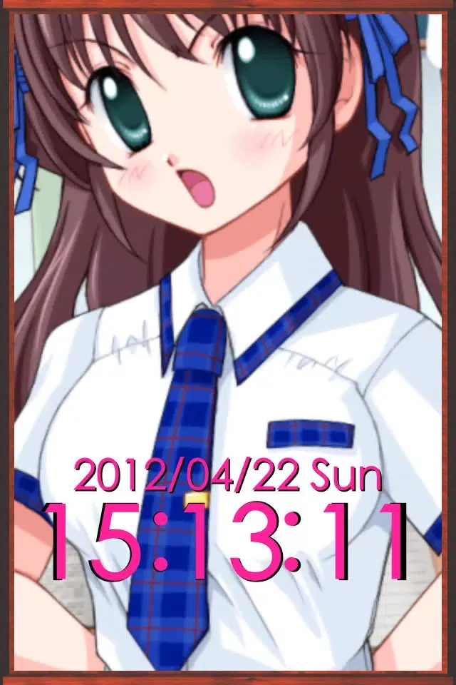 Cute Anime Clock Screenshots