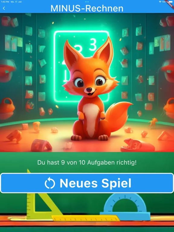Mathe-Star Mathe für Kinder iPad 应用截图