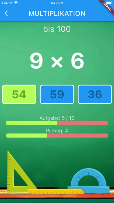 Mathe-Star Mathe für Kinder应用截图