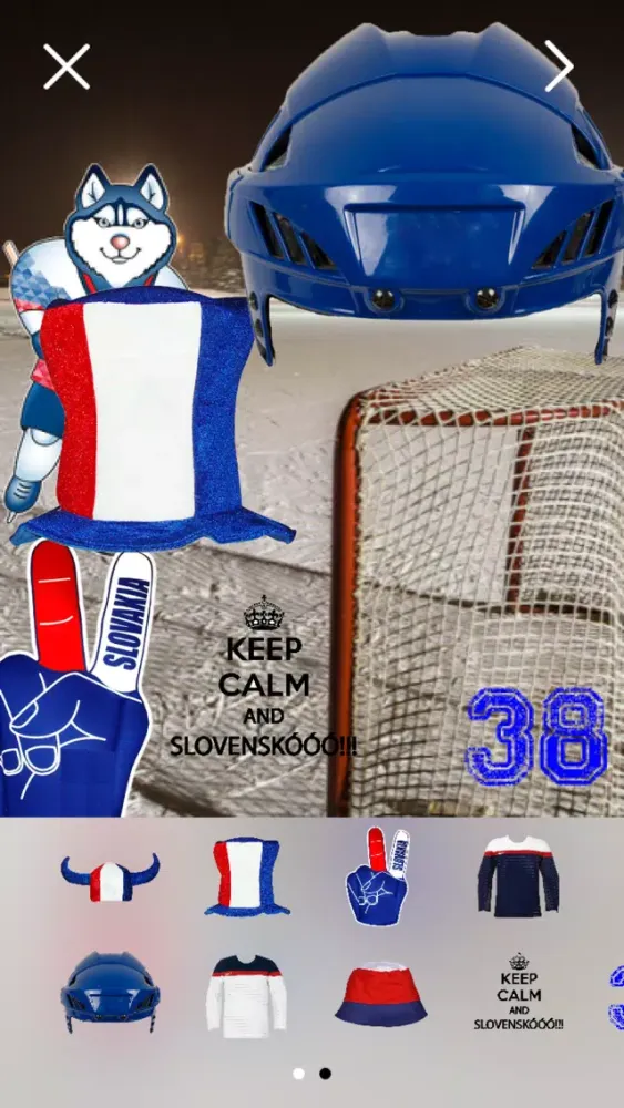 Slovak Hockey Stickers应用截图