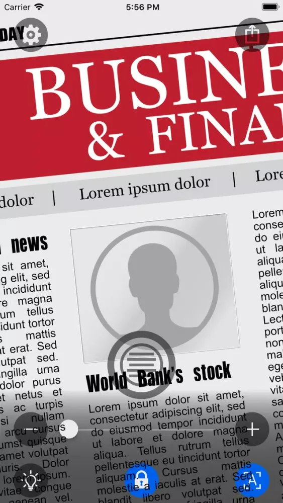 Magnifier with OCR - Pro Screenshots