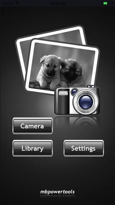 Captures d'écran de Black & White Photo Lite