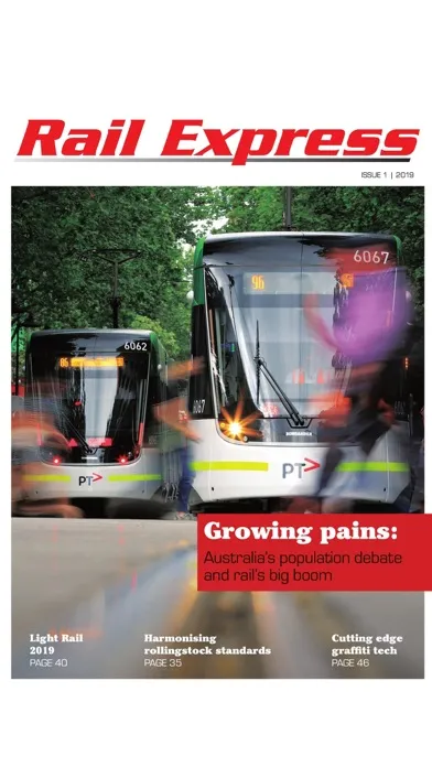 Ảnh chụp màn hình của Rail Express
