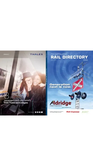 Ảnh chụp màn hình của Rail Express