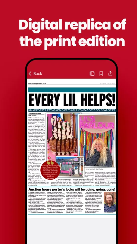Birmingham Mail Newspaper स्क्रीनशॉट
