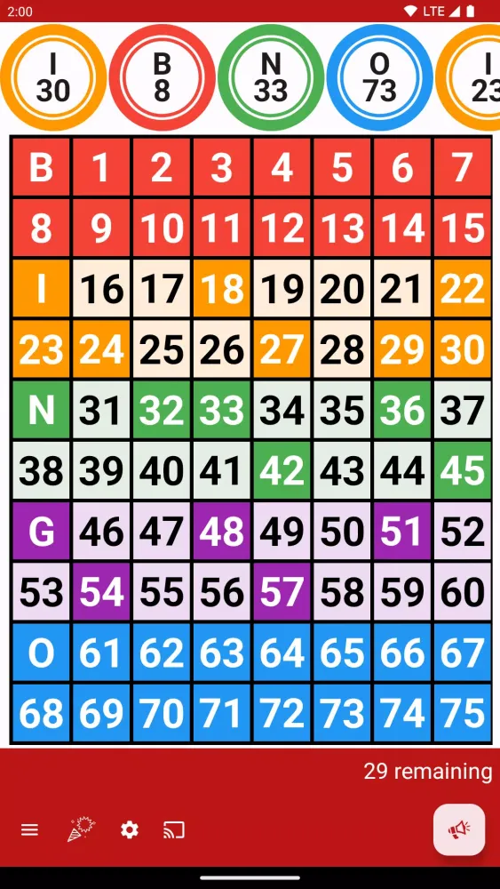 Bingo Caller应用截图