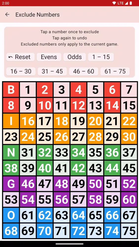Bingo Caller应用截图