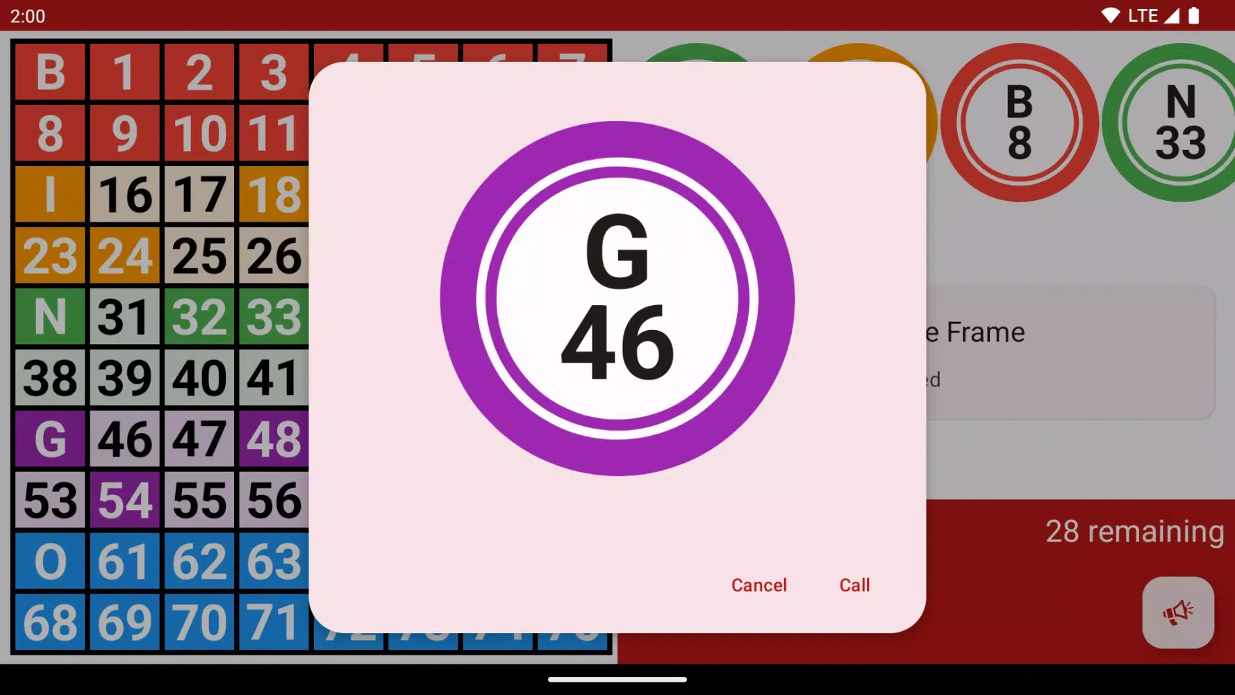 Bingo Caller应用截图